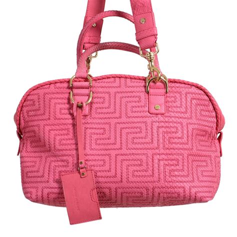 gianni versace 535 691 678 600|Gianni Versace pink bag.